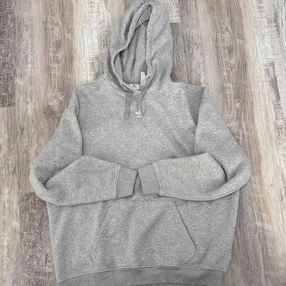 adidas Heather Gray Men's Hoodie